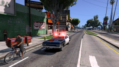 Get out of the way damn cyclist!