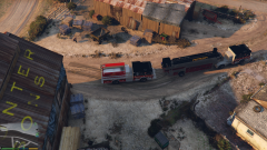 Blaine County engine 14 and ladder 104 on scene