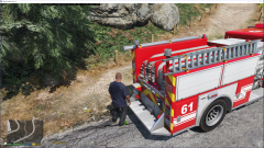 Code 3 Arch orange/red beacons ((WIP) LAFD firetruck)