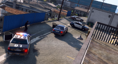 LAPD shootout with armed suspect.