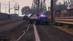 Traffic Stop On a Speeding vehicle