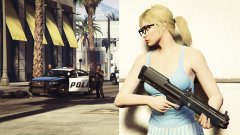 Disturbing the cops in GTA Online