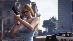 Disturbing the cops in GTA Online