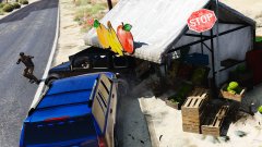 Sorry about your fruit stand!