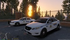 RCMP Ford CVPI and Interceptor