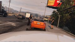 Traffic Stop Back up
