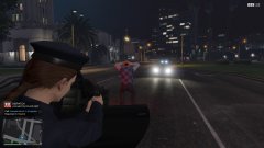 Officer Mom is protecting the civilians of Los Santos!