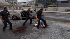 Police brutality in Los Santos