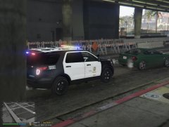 Traffic Stop in Explorer