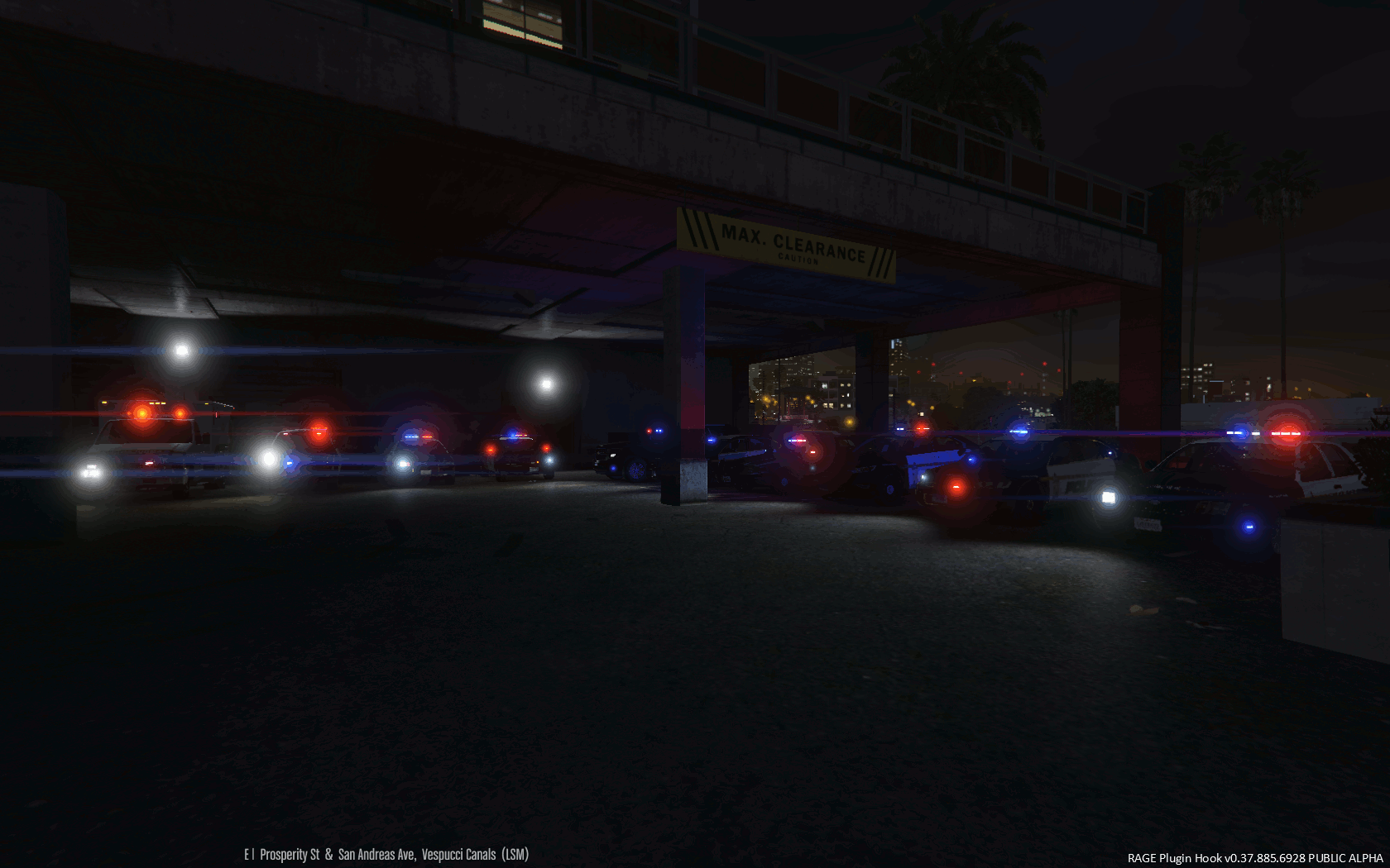 All my install Mods with Lights on in Vespucci