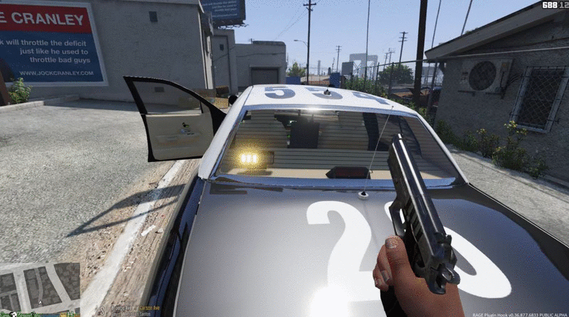 LAPD Slicktop lights WIP