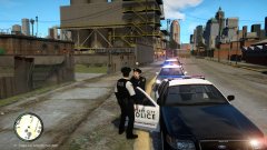 Talking to Officer James