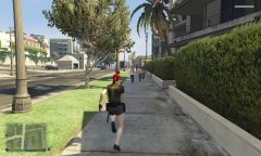 Foot chase