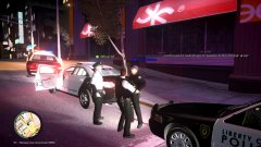 Discussing an incident