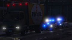 When the transport gets pulled over