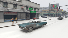 Patrol in the snow