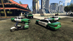 Vice City Police Department Vintage