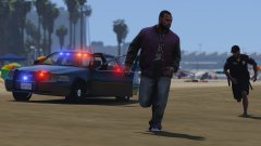 Foot Pursuit on the Beach