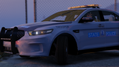 Ford Taurus Action, At The Gas Station