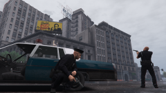 Sniper on the rooftop