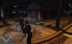 Partner does the arrest!>:)