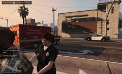 Under arrest for assaulting an emt