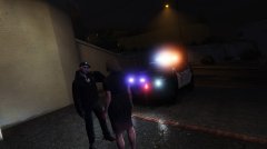 Arrival on burglary call