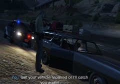 Repair yer' shit, or i'll catch you again.