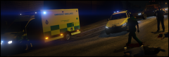 Going to the ambulance