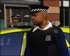 Parked up and starting foot patrol