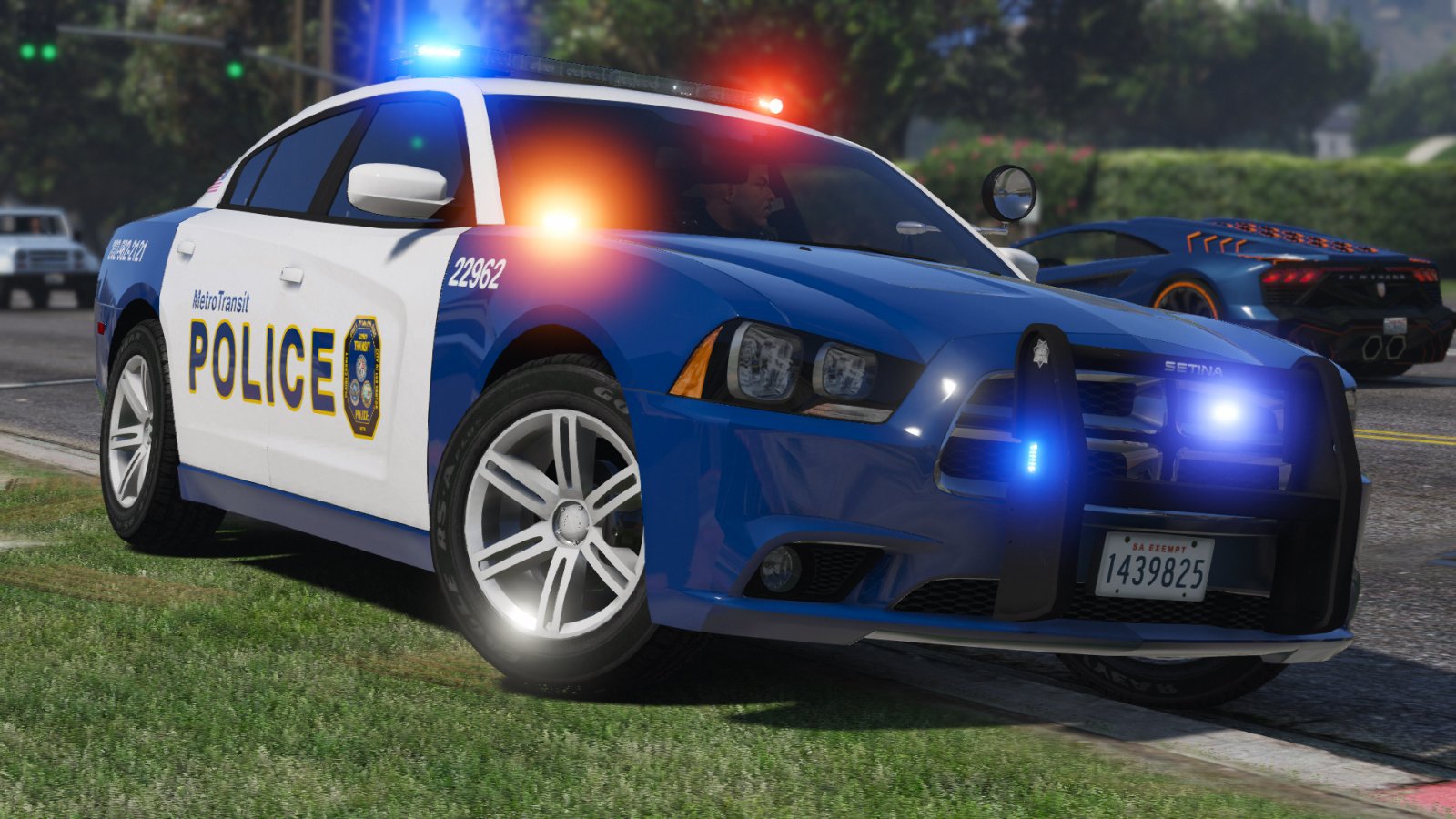 LS Transit Police- Charger V6 SXT - GTA V Galleries - LCPDFR.com