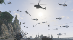 "Trump is the new pres.." code 99 all air units respond, shoot on sight. 10-4, 10-4, 10-4..