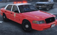 LSFD Captain car