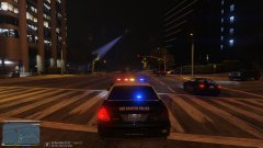 Pursuit in progress
