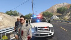 he managed to get a couple rounds off