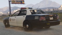 Black and White LSSD Cruiser