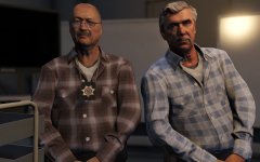 Senior detectives G. Steele and Cheng