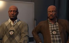 Senior Detectives King and Walker