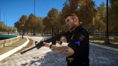 Corporal Charlie with the M4