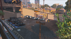 LSPD, LSSD, FBI and Corner