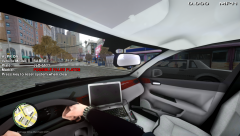 ALPR hit on the vehicle next to me. Waiting for a green light to light them up.