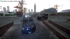 SWAT serving a warrant on a known-gang affiliated warehouse.