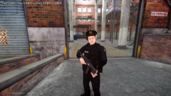 SWAT serving a warrant on a known-gang affiliated warehouse.