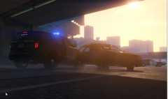 Perfect Pit Maneuver At Sunset!!