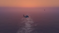 USCG MH-60J and MH-65 off the coast of San Andreas