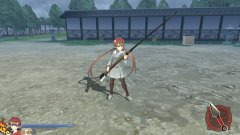 That's a long rifle you've got there...