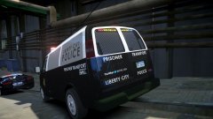 GMC Savannah Prisoner Transport Rear