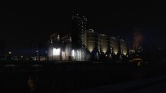 LS Sewage plant at night
