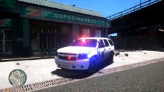 PPD Expressway Patrol Tahoe finish