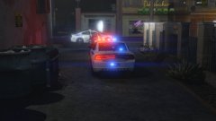 Larimer County Sheriff's Deputies take cover during a gunfight